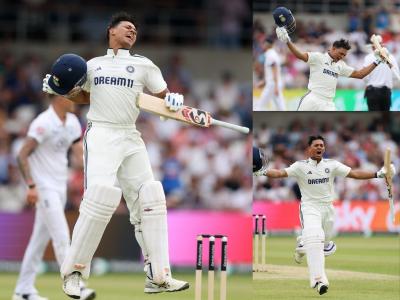 ENG vs IND : आधी संयम दाखवला! मग यशस्वीनं आपल्या तोऱ्यात साजरी केली विक्रमी सेंच्युरी