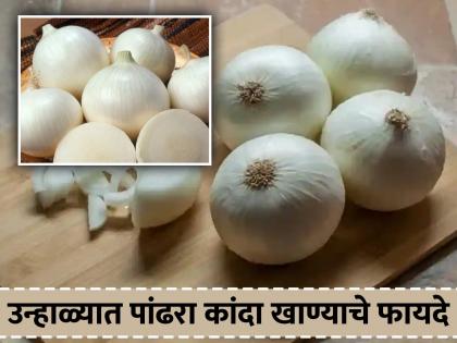 White onion health benefits in Summer you should know this | उन्हाळ्यात जेवणासोबत रोज खा पांढरे कांदे, फायदे वाचाल तर व्हाल अवाक्...