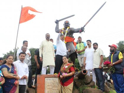 Panhalgad-Pavankhind 'tremendous campaign started in pleasant atmosphere | आल्हाददायक वातावरणात ‘पन्हाळगड-पावनखिंड ’ पदभ्रमंती मोहीमेस प्रारंभ