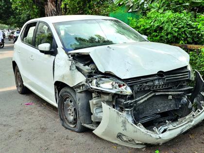 Love triangle! Young woman crushed by car in Nagpur | नागपुरात एकतर्फी प्रेमातून तरुणीला कारने चिरडले