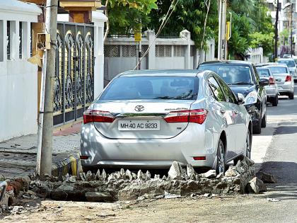 Action will be taken on the 'encroachers' of Dharampeth | धरमपेठेतील ‘त्या’ अतिक्रमणधारकावर होणार कारवाई