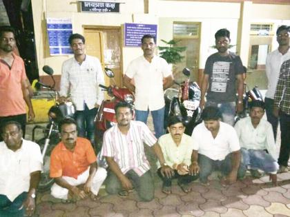 पंढरपुरात मटका अड्यावर कारवाई, अडीच लाखांसह सहा जण ताब्यात