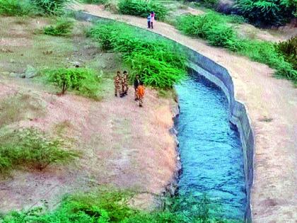 Recurring from the Bhojapur dam, left in the police station | पोलीस बंदोबस्तात सोडले भोजापूर धरणातून आवर्तन