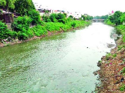 The problem of health due to Nagnadi pollution is on the anagram | नागनदीच्या प्रदूषणामुळे आरोग्याचा प्रश्न ऐरणीवर