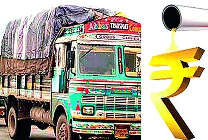 Diesel price hike on freight gas | डिझेल दरवाढीने मालवाहतूक गॅसवर