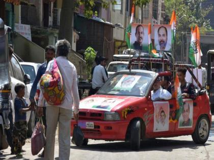 Rahul Gandhi's meeting in Dhule started to crowd | धुळ्यातील राहुल गांधींच्या सभेला गर्दी होण्यास सुरुवात