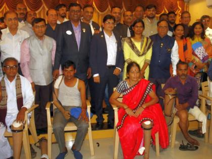 One Hundred twenty two handicappes got the support of 'Jaipur Foot' | १२२ दिव्यांगांना मिळाला ‘जयपूर फूट’चा आधार