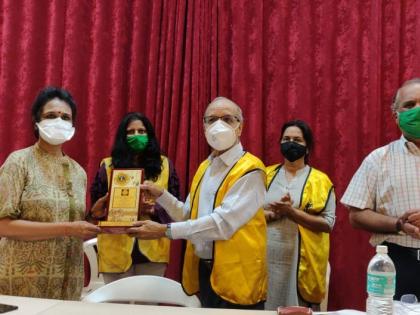 Lions Club Panchavati honors MVP doctors | लायन्स क्लब पंचवटीतर्फे मविप्रच्या डॉक्टरांचा सन्मान