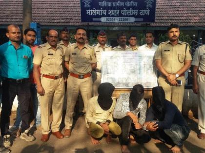 Three arrested for brutal burglary | धाडसी घरफोडी करणाºया तिघांना अटक