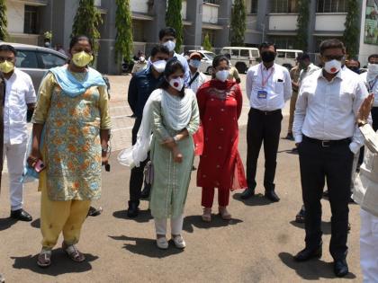 Good work to prevent corona outbreak in Nandurbar district | नंदुरबार जिल्ह्यात कोरोना प्रादुर्भावर रोखण्यासाठी चांगले काम