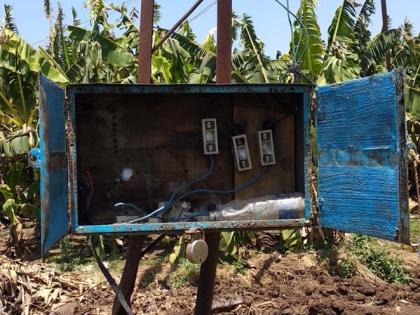 Theft of agricultural inputs including crop damage in Brahmanpuri area | ब्राह्मणपुरी परिसरात पीकांच्या नुकसानीसह शेती साहित्याची चोरी Theft of agricultural inputs including crop damage in Brahmanpuri area | ब्राह्मणपुरी परिसरात पीकांच्या नुकसानीसह शेती साहित्याची चोरी