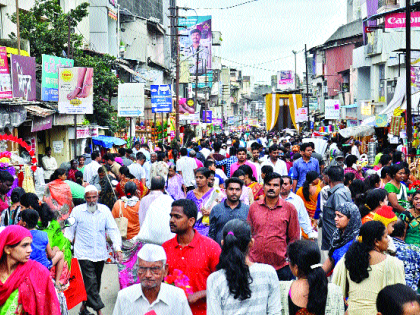 Satparkar ready to welcome father! | बाप्पांच्या स्वागताला सातारकर सज्ज!