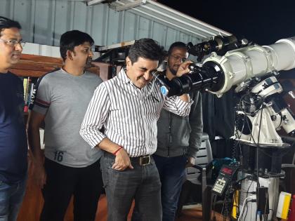 Astronomers from Mumbai-Thane experience the world of asteroids from Shahapur | मुंबई-ठाण्यातील खगोलप्रेमींनी शहापुरातून अनुभवली तारांगणाची दुनिया