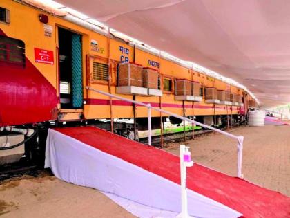 Coronavirus in Nagpur; Railway's 11 covid Care Coach ready in Ajni | Coronavirus in Nagpur; रेल्वेचे ११ कोविड केअर कोच अजनीत सज्ज 