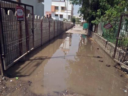  Cidcoat drainage and sewage crippled civilians | सिडकोत ड्रेनेज व सांडपाण्यामुळे नागरिक त्रस्त