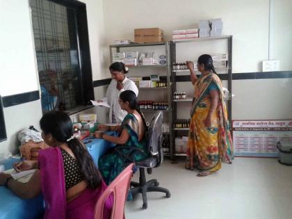  Sandy Primary Health Center provides relief to patients | वाळूज प्राथमिक आरोग्य केंद्रामुळे रुग्णांना दिलासा