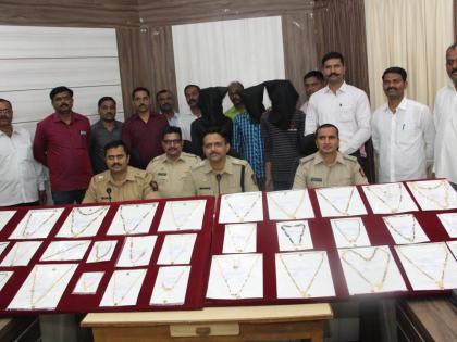 Three Otolary chain snatches in Warawa taluka are arrested | वाळवा तालुक्यातील तिघा अट्टल चेन स्नॅचरना अटक