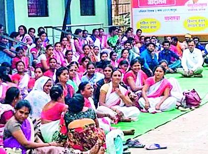 The strike of 400 workers in the hospital | रुग्णालयातील ४०० कामगार संपावर