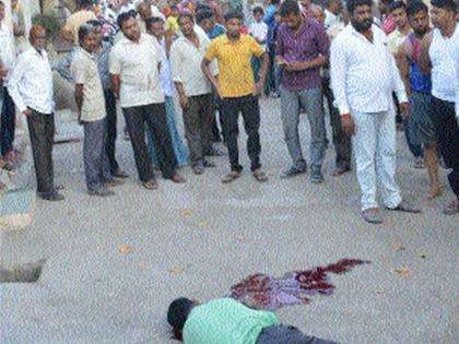 Young man murdered in Bhusawal | भुसावळला भरवस्तीत तरुणाचा खून