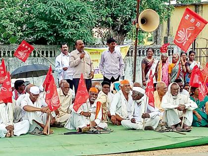 CPI-M. Movement | भाकपाचे धरणे आंदोलन