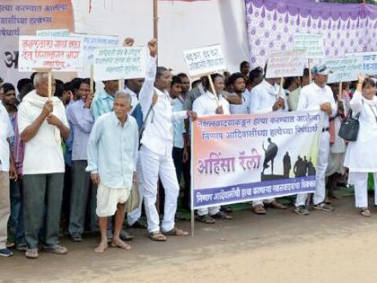 Peace message delivered by Naxalite family members | नक्षलपीडित कुटुंबीयांनी दिला शांतीचा संदेश