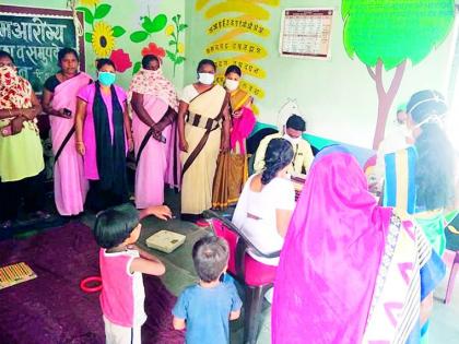Vaccination is in full swing in the district due to the threat of 'Delta Plus' | ‘डेल्टा प्लस’च्या धास्तीने जिल्ह्यात लसीकरण जोमात Vaccination is in full swing in the district due to the threat of 'Delta Plus' | ‘डेल्टा प्लस’च्या धास्तीने जिल्ह्यात लसीकरण जोमात