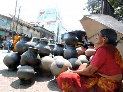  Satara: Satarakar Hiran, this summer, is very intense this summer | सातारा : सूर्याच्या वाकुल्यांनी सातारकर हैराण, यंदाचा उन्हाळा फारच तीव्र