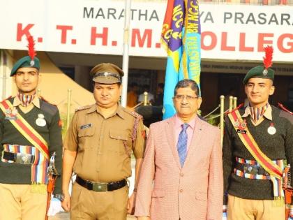 Selection of NCC students for the camp | एनसीसीच्या विद्यार्थ्यांची शिबिरासाठी निवड