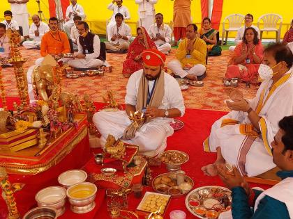 Due to Vishnudham, the name of Shahada taluka will shine at the international level | विष्णूधाममुळे शहादा तालुक्याचे नाव आंतरराष्ट्रीय पातळीवर चमकणार