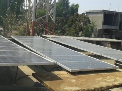 Solar panels facilitate convenient telecommunication services | सौर पॅनलमुळे मोलगीत दूरसंचार सेवा सुरळीत Solar panels facilitate convenient telecommunication services | सौर पॅनलमुळे मोलगीत दूरसंचार सेवा सुरळीत