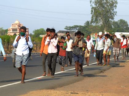  Even if the laborer goes to the village, the difficulties will increase | मजूर गावी गेल्यासही वाढणार अडचणी