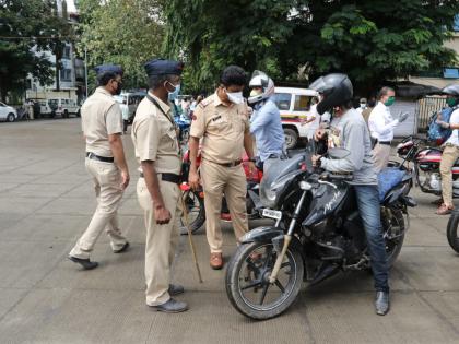 Coronavirus News: Thane police take action against 2,744 drivers for breaking lockdown rules | Coronavirus News: लॉकडाऊनचे नियम तोडणाऱ्या दोन हजार ७४४ वाहन चालकांवर ठाणे पोलिसांची कारवाई