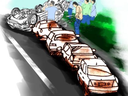 Question marks on the safety of VVIPs; Why are there accidents in the convoy? | ‘व्हीव्हीआयपीं’च्या सुरक्षेवर प्रश्नचिन्ह; ताफ्यांना का होताहेत अपघात?