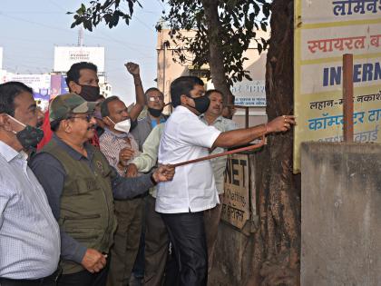 Nail-free trees respond to Kolhapur campaign | खिळेमुक्त झाडांचं कोल्हापूर अभियानाला प्रतिसाद 