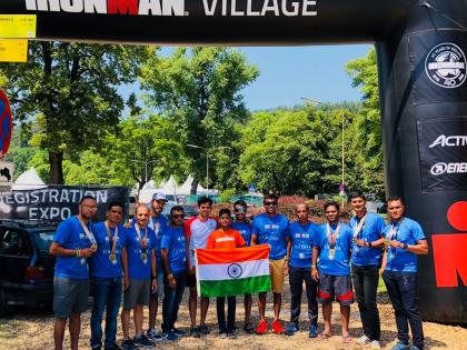 Kolhapur: A print of 'Ironman' in Kolhapur, fifteen people have got hold in Austria | कोल्हापूर : आॅस्ट्रियामध्ये कोल्हापूरच्या ‘आयर्नमॅन’चा ठसा, पंधरा जणांनी पटकाविला किताब