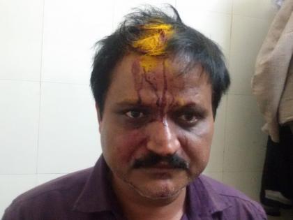 Kolhapur: Rickshaw driver rages in anger | कोल्हापूर : उसणे पैसे दिले नसल्याच्या रागातून रिक्षा चालकावर हल्ला