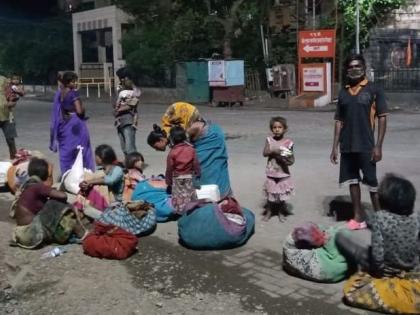 600 km of long walk with children, pregnant women | फासेपारधी कुटुंबाची गर्भवती, चिमुकल्यांसह ६०० कि.मी.ची पायपीट