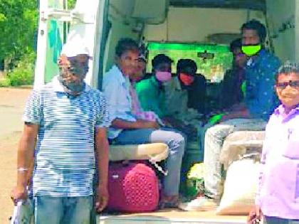 ‘They’ returned home after quarantine | क्वारंटाईननंतर ‘ते’ परतले घरी