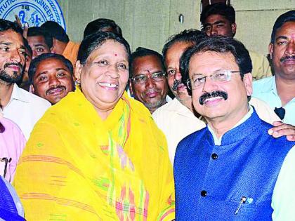 Nivedita Chowdhury BJP's new district president | निवेदिता चौधरी भाजपच्या नव्या जिल्हाध्यक्ष Nivedita Chowdhury BJP's new district president | निवेदिता चौधरी भाजपच्या नव्या जिल्हाध्यक्ष
