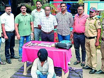 Detained in the notorious criminal store in Nagpur | नागपुरातील अट्टल गुन्हेगार भंडाऱ्यात जेरबंद