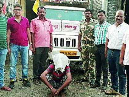  90 box black jug seized | ९० बॉक्स काळा गूळ जप्त