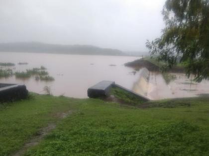 As the Rangavali project was overflowing, the water issue of Navapur was resolved | रंगावली प्रकल्प ओसंडून वाहू लागल्याने नवापुरचा पाणी प्रश्न मिटला