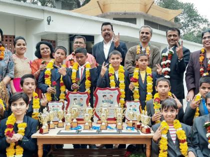 Saraswati Patil School of Nashik tops the country | नाशिकचे सरस्वती पाटील विद्यालय देशात अव्वल