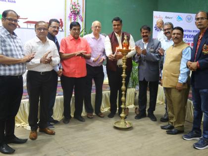 83rd state championship table tennis tournament begins! | ८३ व्या राज्य अजिंक्यपद टेबल टेनिस स्पर्धेला प्रारंभ !