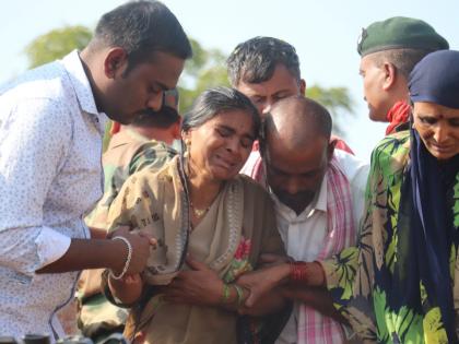 Martyr Jawan Sagar Dhangar was cremated in a state funeral | शहीद जवान सागर धनगर यांच्यावर शासकीय इतमामात अंत्यसंस्कार