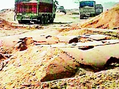 Sand base in Madhya Pradesh for construction in Yavatmal | यवतमाळात बांधकामांना मध्य प्रदेशातील रेतीचा आधार