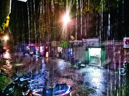  Heavy rains in the district | जिल्ह्यात पावसाची जोरदार हजेरी