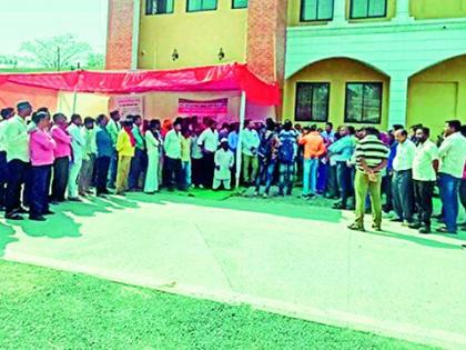 वर्धा नगरपालिका कर्मचाऱ्यांचा संप मागे