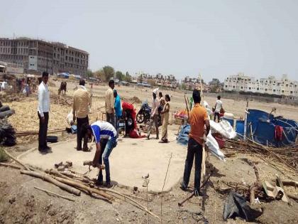 The next day 7 encroachments were removed | दुसऱ्या दिवशी ७ अतिक्रमणे काढली