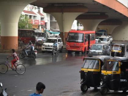 Unexpected rain in Vidarbha | विदर्भात पावसाची अवचित हजेरी; वातावरणात गारवा